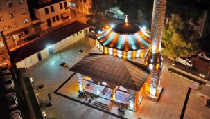 Belediye yeni Gülruh cami'minin ışıklandırmasını tamamladı