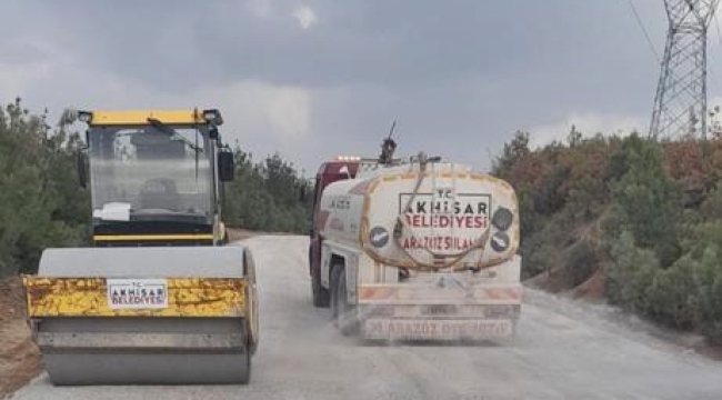Bozulan 6 mahalle yolunda zemin dolgu çalışma sı