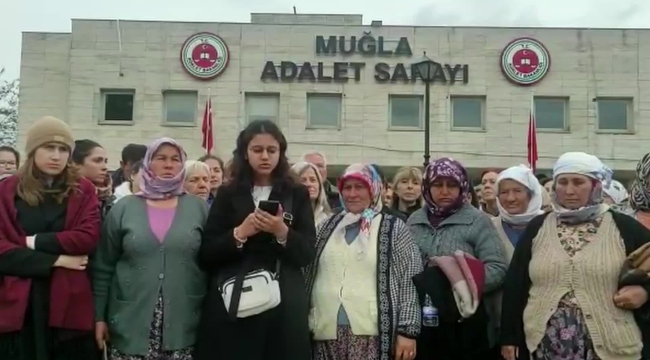 Çevreci köylüler adliyeye sevk edildi