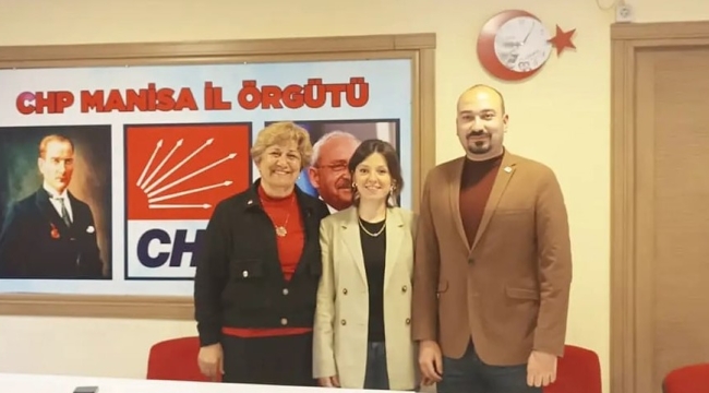 CHP Yunusemre ilçe kadın kollları başkanlığına Av.Pınar Kına atandı