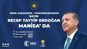 Cumhurbaşkanı Manisa'da