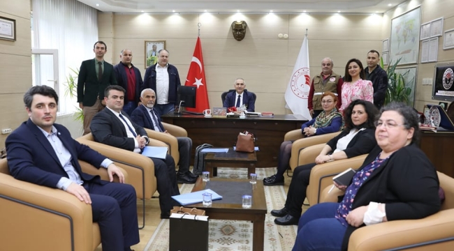  FAO Türkiye temsilci müdür Öztürk'ü ziyaret etti
