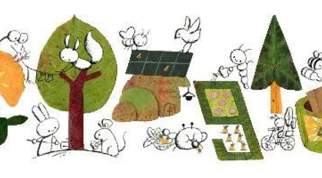 Google'den Dünya günü doodle