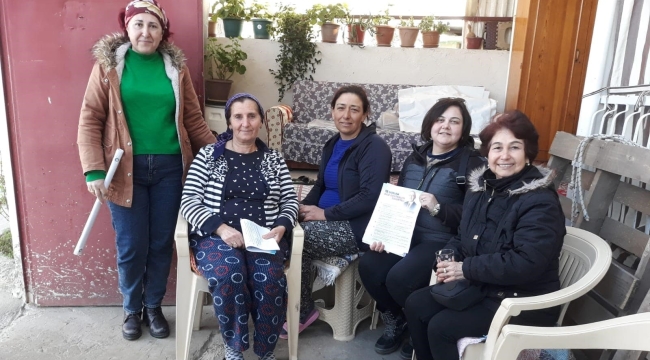 Mahalle ve köy ziyaretlerini sürdüren CHP'li kadınlar 'halk değişim istiyor'
