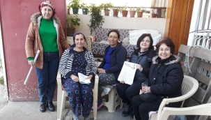 Mahalle ve köy ziyaretlerini sürdüren CHP'li kadınlar 'halk değişim istiyor'