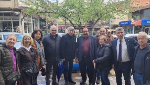 Millet ittifakından esnaflara moral ziyareti