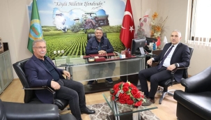 Müdür Öztürk'ten başkan Okur'a ziyaret