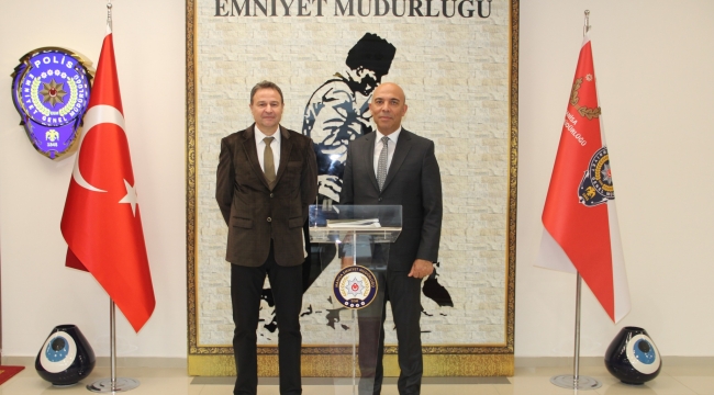 Müdür Şahne'den Müdür Gezer'e iade-i ziyaret