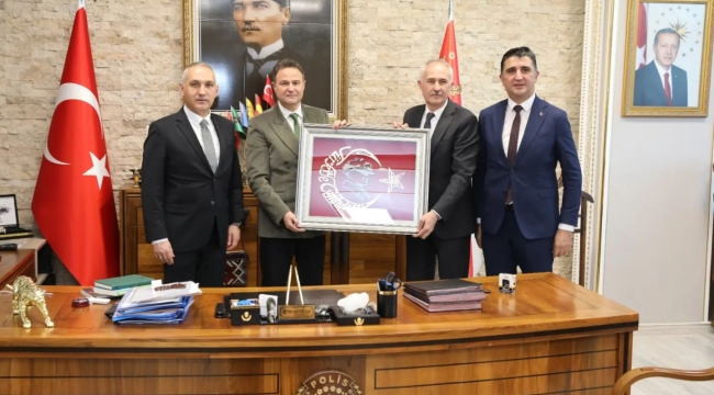 Müdürler ziyarette buluştu