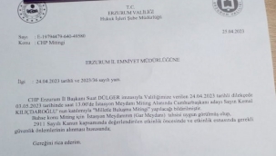 Önce izin ardından Kılıçdaroğlu'na mitinğ yasağı