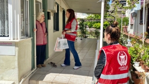 Şehit ailelerine bayram öncesi ziyaret