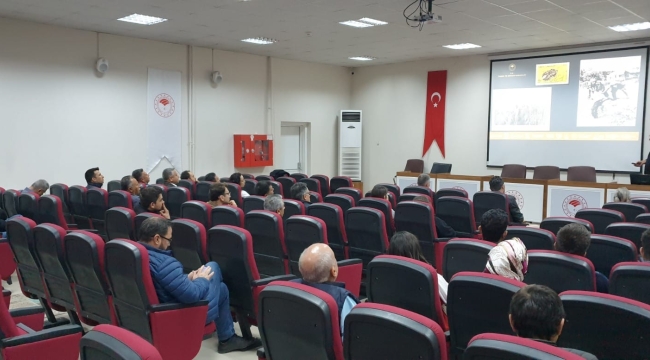 Süne zararı ve mücadele yöntemleri toplantısı