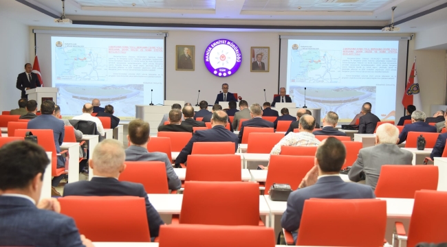 Toplantıda yatırımlar ele alındı