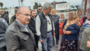 Vali Karadeniz işe deniz feneri afet lojistik merkezini ziyaretle başladı