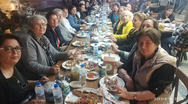 Yorgunluklarını iftarda attılar