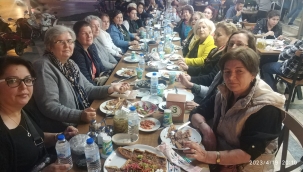 Yorgunluklarını iftarda attılar