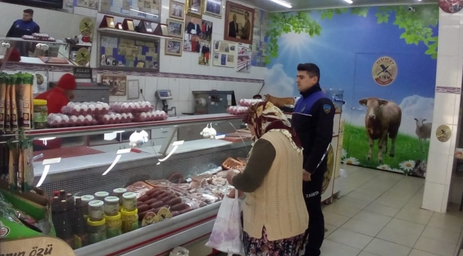 Zabıtadan etiket ve fiyat denetimi