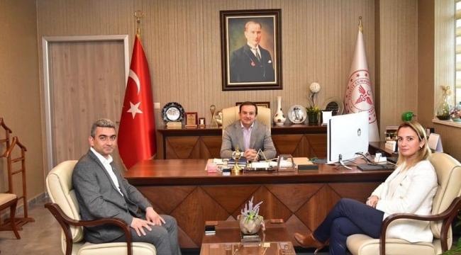 Ziyarette eczacıların sorunları ele alındı