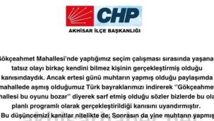 Akhisar'da CHP'lilere saldırı