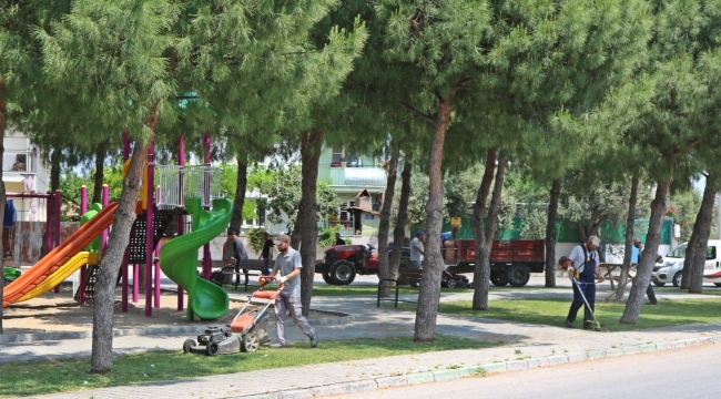 Akhisarda yeni parklar kazandırırlıken,eskiler yenileniyor