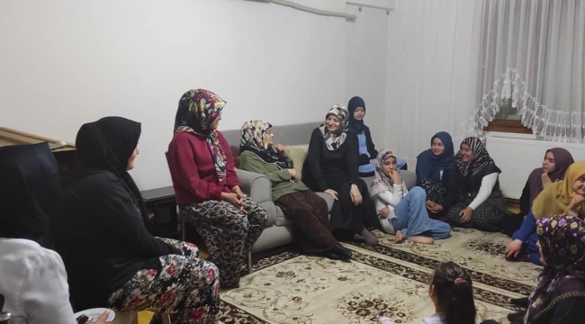AKP'li kadınlardan ev toplantıları