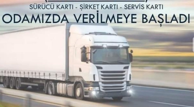 Alaşehir TSO'dan dijital ehliyet verilmeye başladı