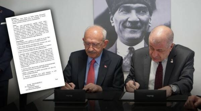 Anlaşma imzalanda,destek açıklaması geldi