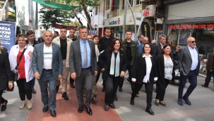 Aydın belediye başkanı Çerçioğlu Alaşehir'de