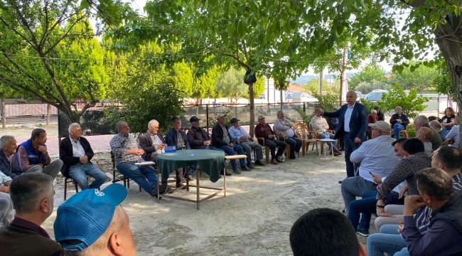 Bakırlıoğlu Sarıgöl 'de vatandaşlarla buluştu