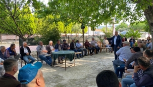 Bakırlıoğlu Sarıgöl 'de vatandaşlarla buluştu