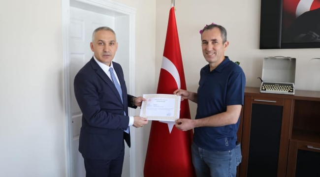 Başarılı personeller ödüllendirildi