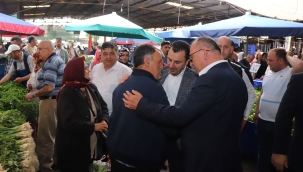 Başkan Akın çalışmaları denetledi