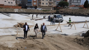 Başkan Akın yatırımları gezdi