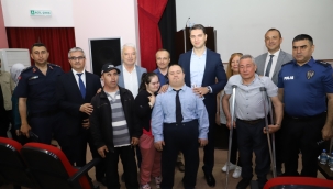 Başkan Bilgin engellilerin sevincini paylaştı