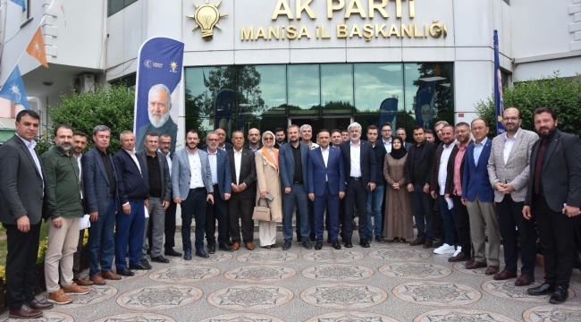 Başkan Hızlı,ilçe başkanları ve ittifak il başkanlarıyla buluştu