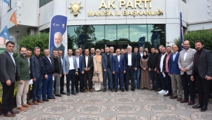 Başkan Hızlı,ilçe başkanları ve ittifak il başkanlarıyla buluştu