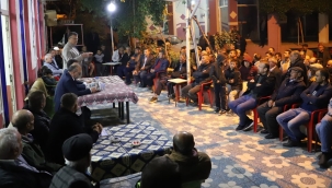 Başkan Öküzcüoğlu ve Akın Sarıgöl'de seçim çalışmasına katıldı