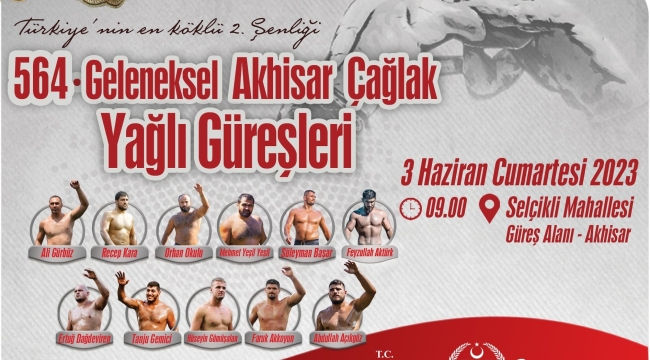 Çağlak yağlı güreşleri başlıyor
