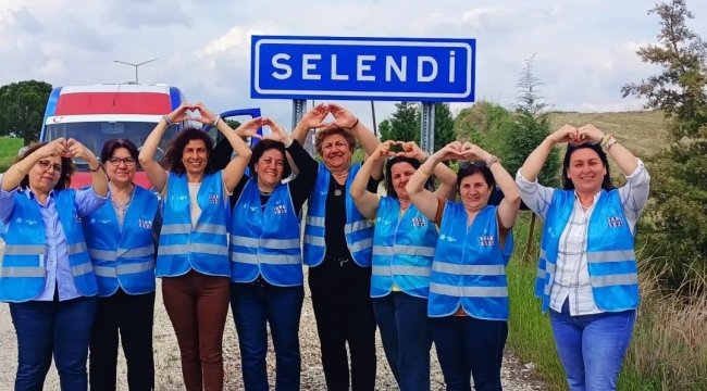 CHP il kadın yönetimi Selendi'de
