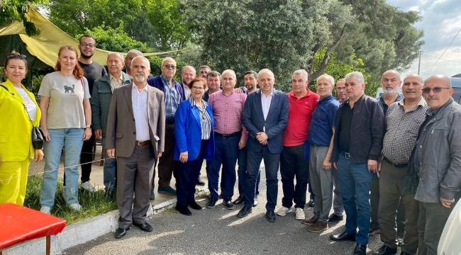 CHP'lilerin ensnaf ziyaretleri sürüyor