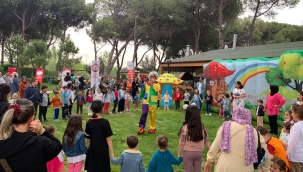 Çoçuklar'çoçuk şenliğnde'gönüllerince eğlendi