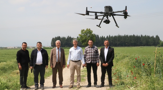  Drone haritallandırma çalışmalarında kullanılacak