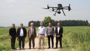  Drone haritallandırma çalışmalarında kullanılacak