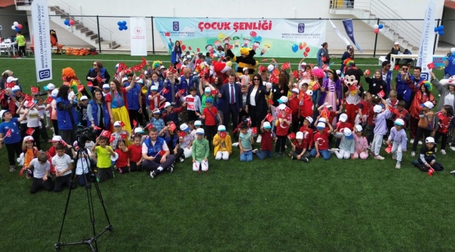 Geleneksel MOSB şenliğinde çoçuklar gönüllerince eğlendi