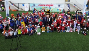 Geleneksel MOSB şenliğinde çoçuklar gönüllerince eğlendi