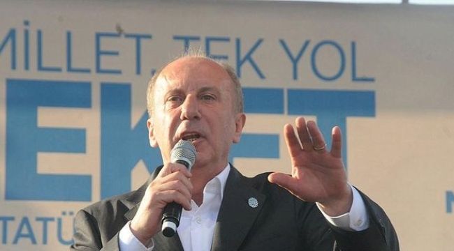 İnce adaylıktan çekildi