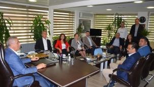 İzmir'li Salihliler TSO'yu ziyaret etti