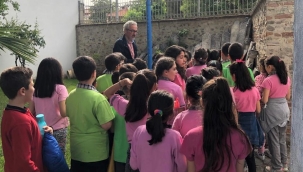 Kentin tarihini öğrenmek isteyen öğrenciler kent müzesine akın etti