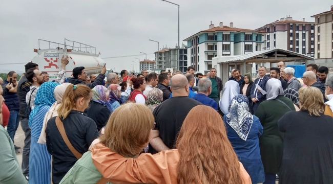 Manisa'da TOKİ protesto edildi