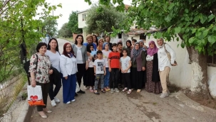 Millet ittifakı kadın kollarının mahalle ziyaretleri